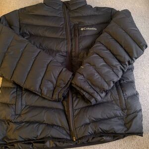 Columbia Omni-Heat Black Jacket size large